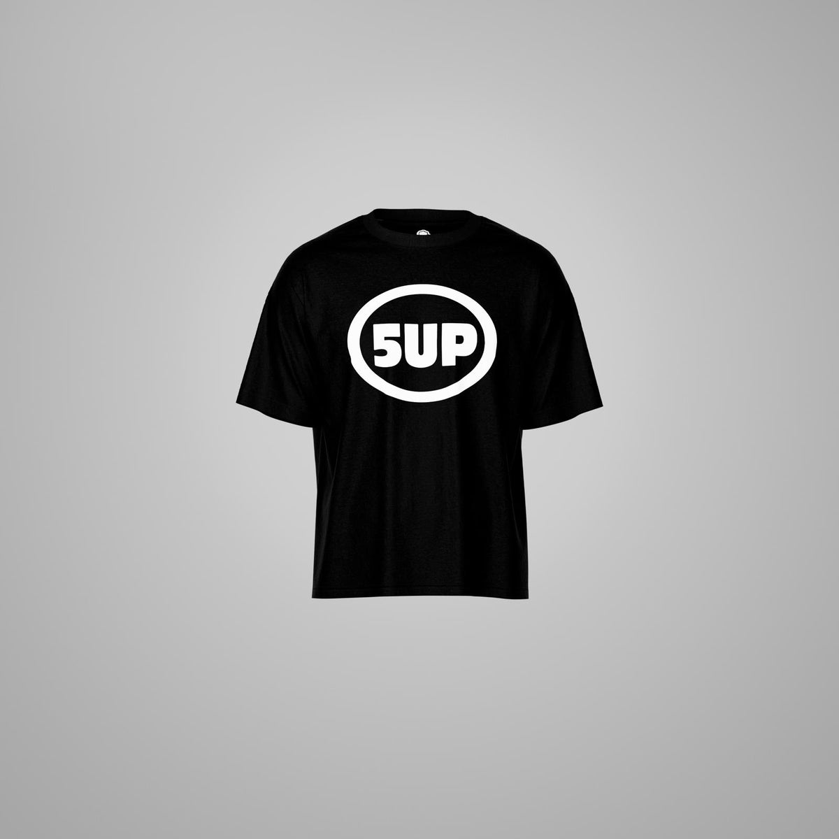 Black "5UP" Tee